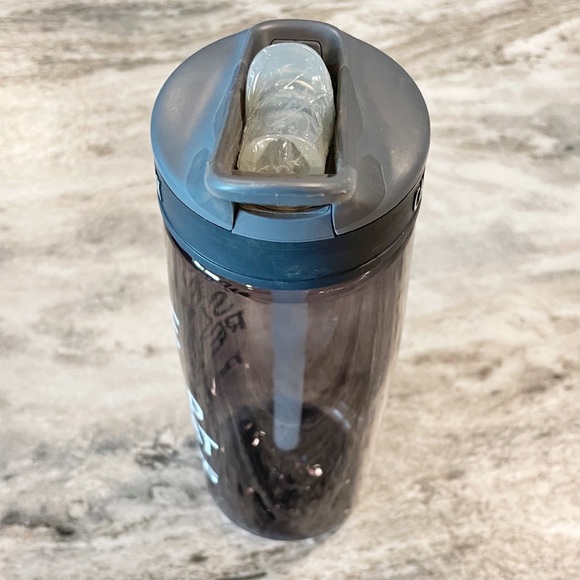 NWOT Contigo Water Bottle Bike Eat Sleep Repeat 750 mL Grey White - Picture 5 of 10